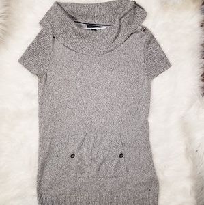 Tommy Hilfiger Long Cowl Neck Tunic Sweater (W1-48)